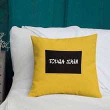 Load image into Gallery viewer, BumbleBeez “Tough Skin” Premium Throw Pillow