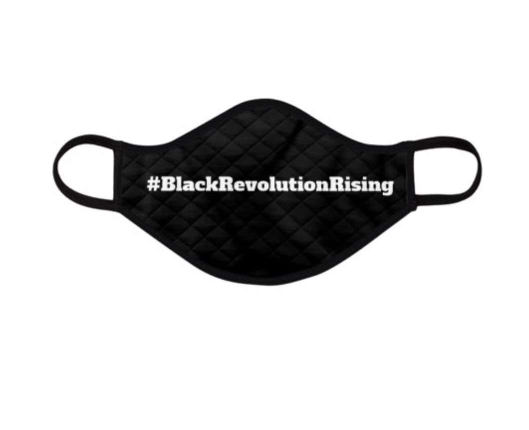 #BlackRevolutionRising Face Mask