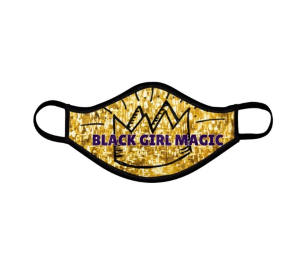 Glitz & Glam “BLACK GIRL MAGIC” Mask