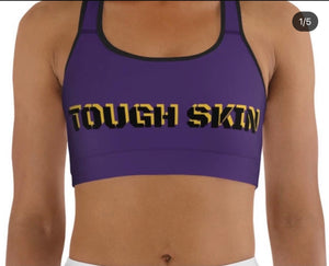 “Tough Skin” Women’s Sports Bra