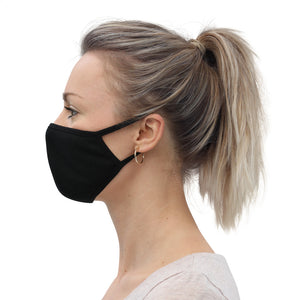 Regular Black Face Mask (3-Pack)