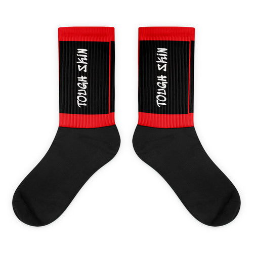 Unisex “Tough Skin” Red Race SockZ