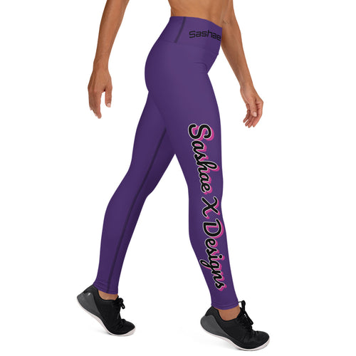 Sashae X Designs “Royalty” Yoga Leggings