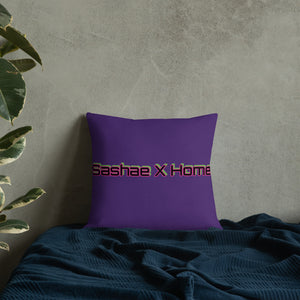 Royal Purple Premium Throw Pillow