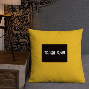 BumbleBeez “Tough Skin” Premium Throw Pillow