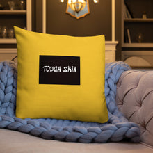 Load image into Gallery viewer, BumbleBeez “Tough Skin” Premium Throw Pillow